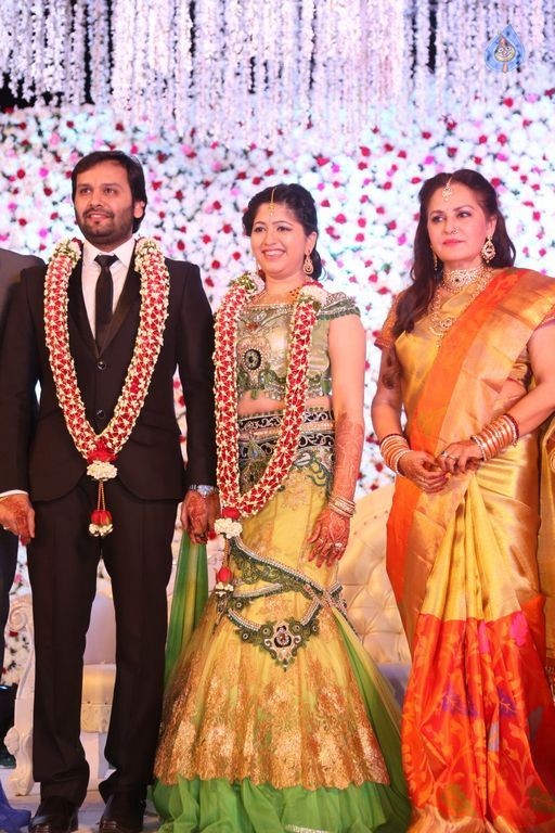 Jaya Prada Son Siddharth Wedding Reception 2 - 3 / 84 photos