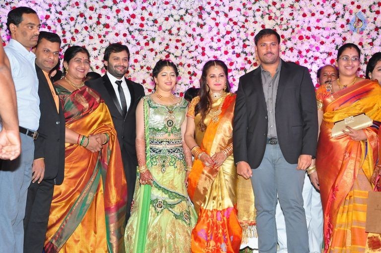 Jaya Prada Son Siddharth Wedding Reception 2 - 10 / 84 photos