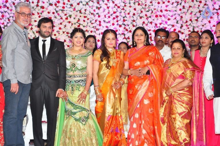 Jaya Prada Son Siddharth Wedding Reception 2 - 13 / 84 photos