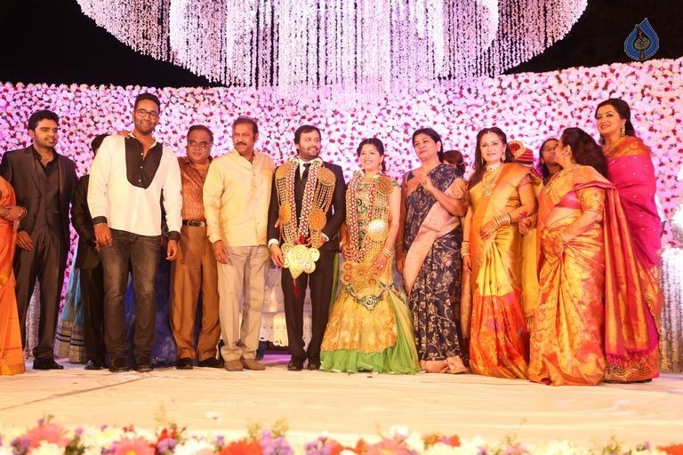 Jaya Prada Son Siddharth Wedding Reception 2 - 14 / 84 photos