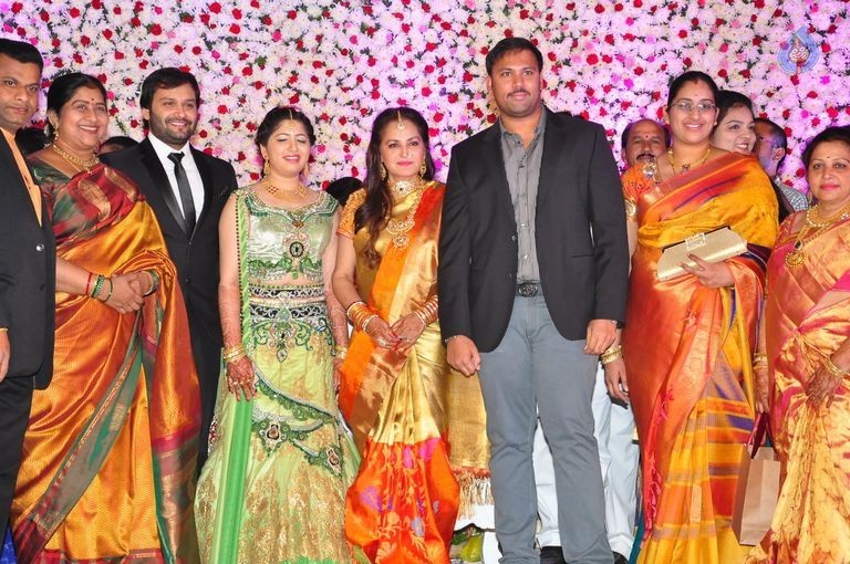 Jaya Prada Son Siddharth Wedding Reception 2 - 30 / 84 photos