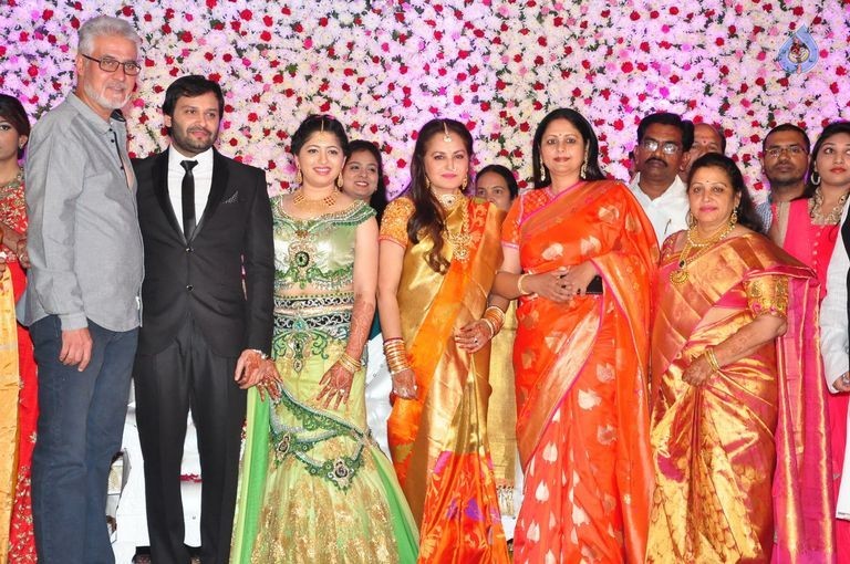 Jaya Prada Son Siddharth Wedding Reception 2 - 31 / 84 photos