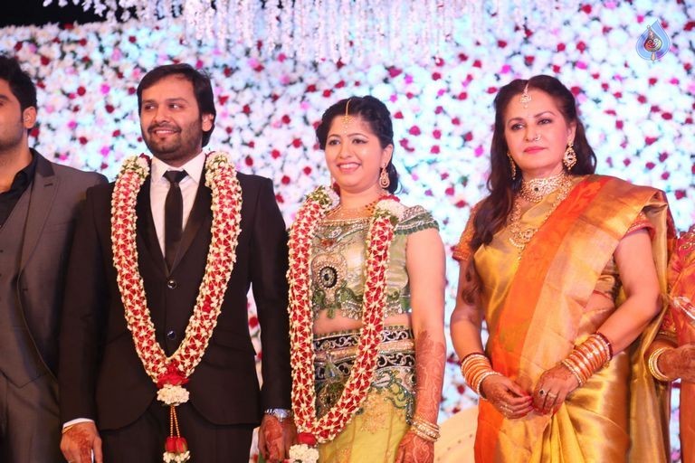 Jaya Prada Son Siddharth Wedding Reception 2 - 32 / 84 photos