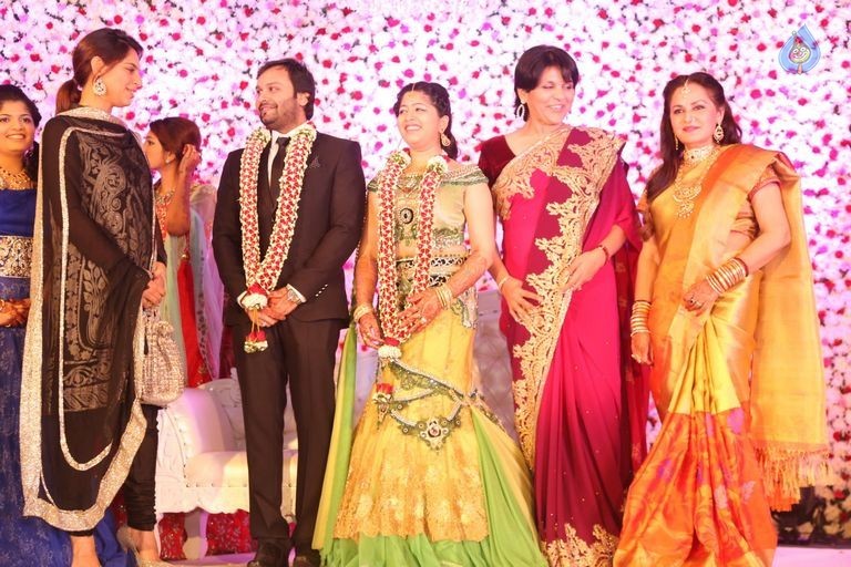 Jaya Prada Son Siddharth Wedding Reception 2 - 39 / 84 photos