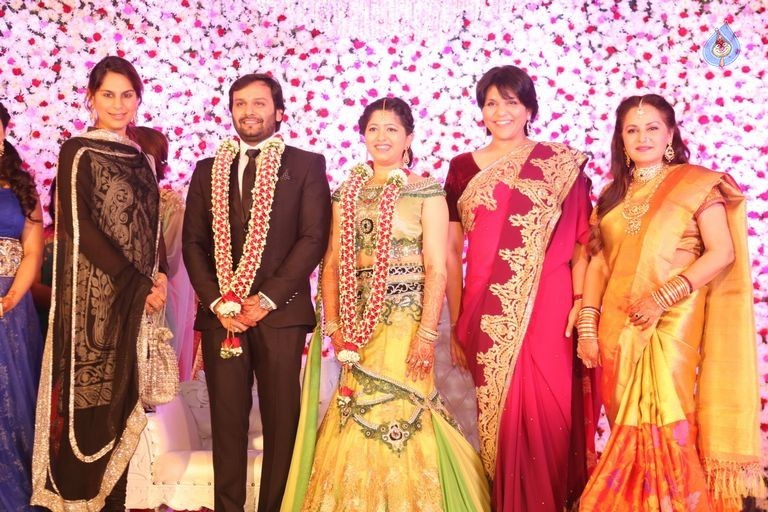 Jaya Prada Son Siddharth Wedding Reception 2 - 41 / 84 photos