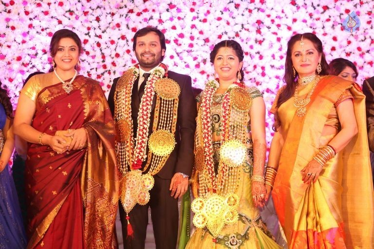 Jaya Prada Son Siddharth Wedding Reception 2 - 45 / 84 photos