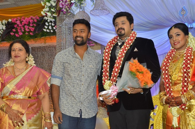 Jayachitra Son Amresh Wedding Reception - 1 / 102 photos