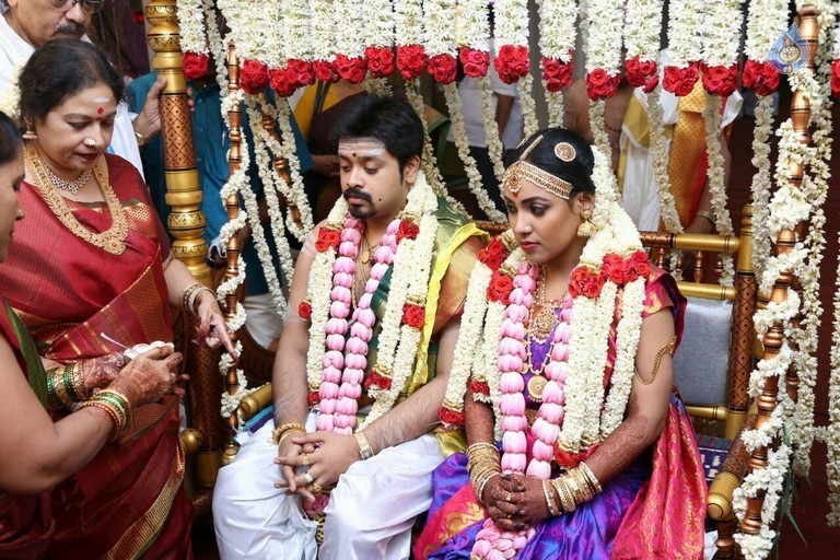 Jayachitra Son Amresh Wedding Reception - 2 / 102 photos