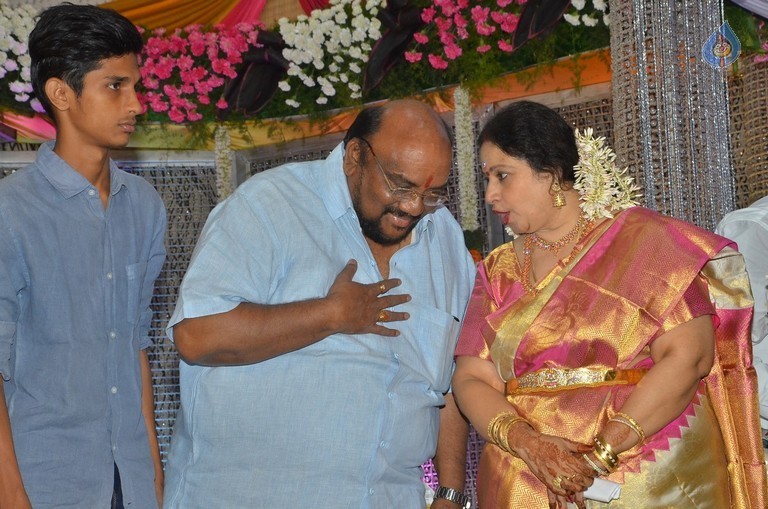 Jayachitra Son Amresh Wedding Reception - 10 / 102 photos