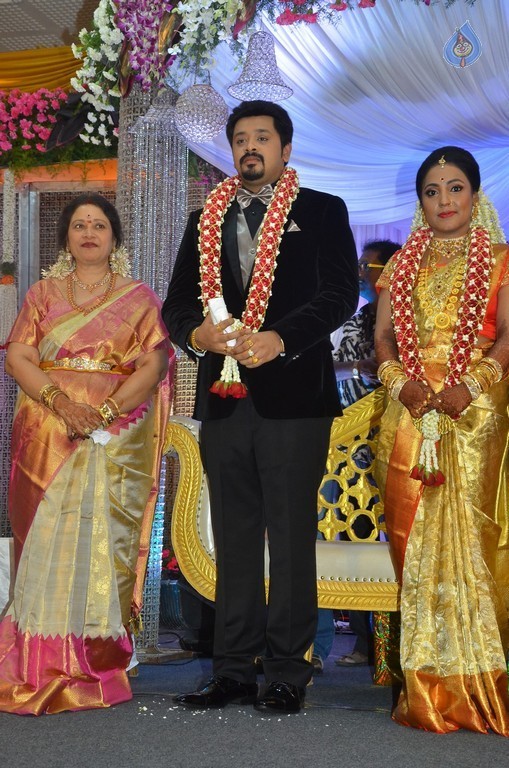 Jayachitra Son Amresh Wedding Reception - 60 / 102 photos
