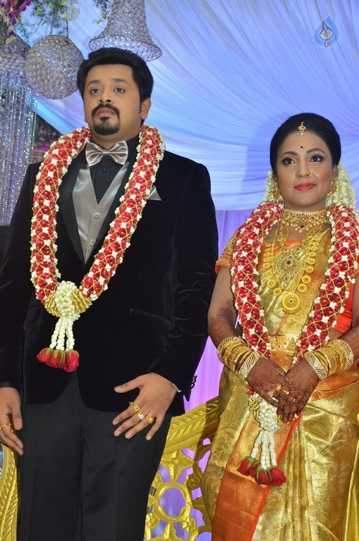 Jayachitra Son Amresh Wedding Reception - 61 / 102 photos