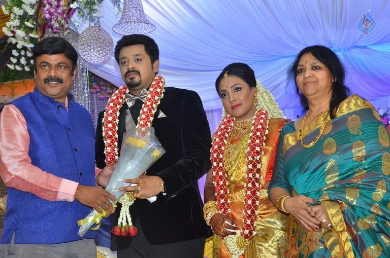 Jayachitra Son Amresh Wedding Reception - 64 / 102 photos