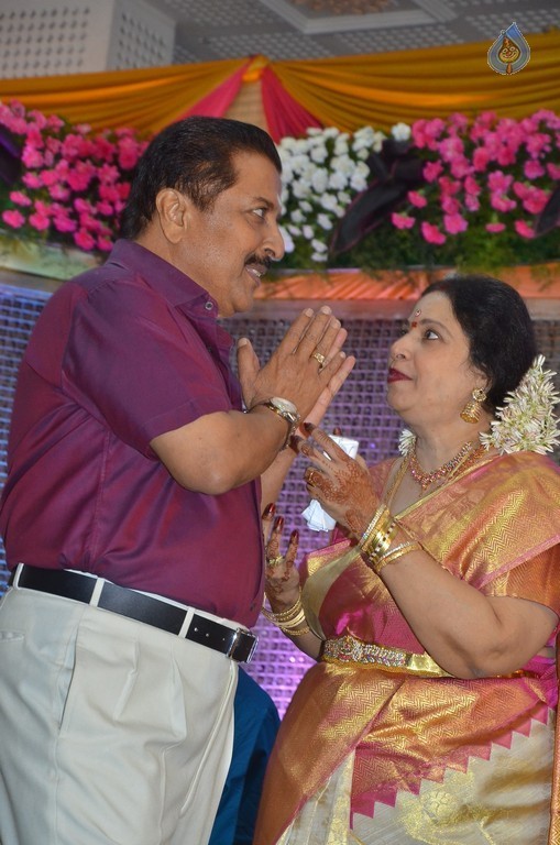 Jayachitra Son Amresh Wedding Reception - 69 / 102 photos