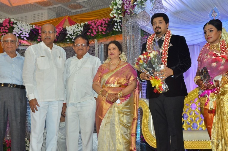 Jayachitra Son Amresh Wedding Reception - 71 / 102 photos