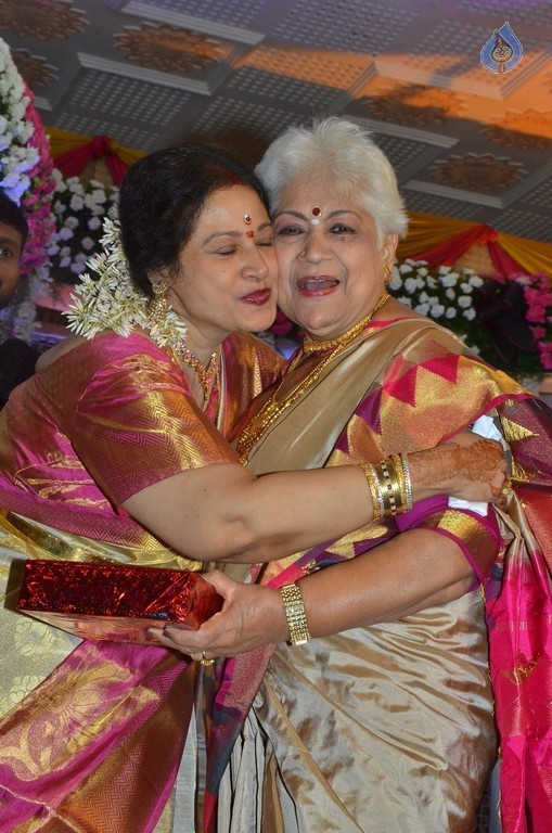 Jayachitra Son Amresh Wedding Reception - 75 / 102 photos