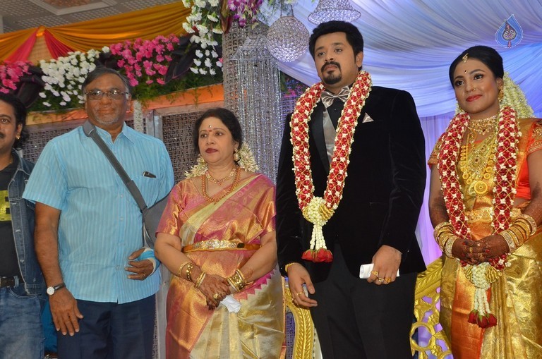 Jayachitra Son Amresh Wedding Reception - 100 / 102 photos