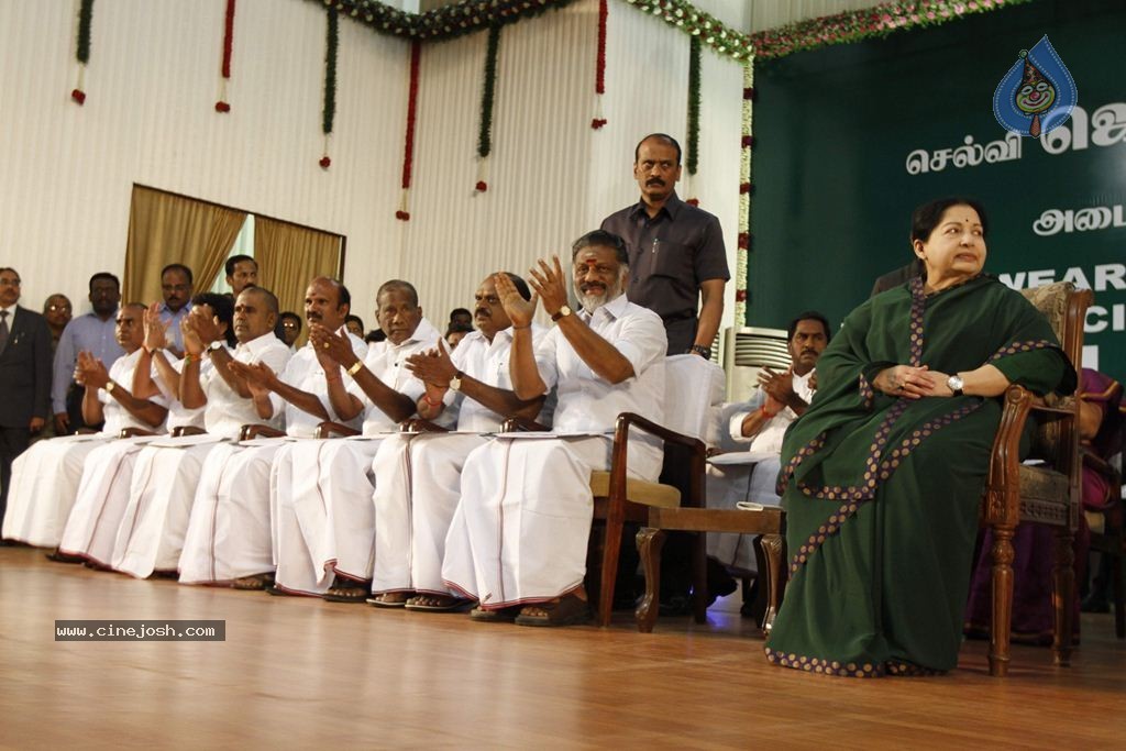 Jayalalitha's Swearing-in Ceremony - 28 / 44 photos