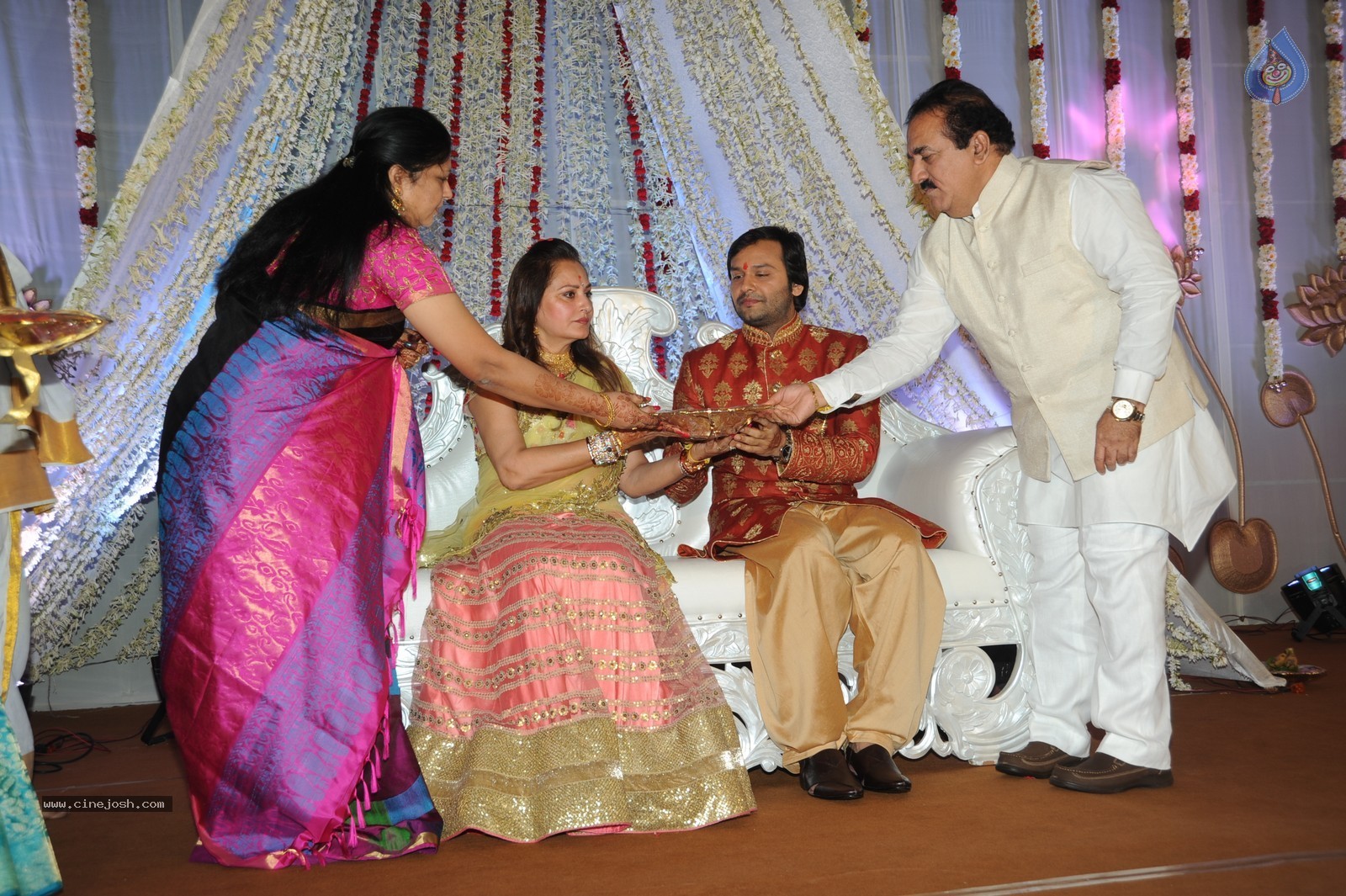 Jayapradha Sister Son Engagement Photos - 35 / 156 photos