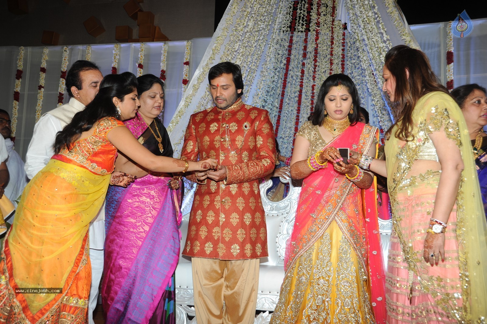 Jayapradha Sister Son Engagement Photos - 67 / 156 photos