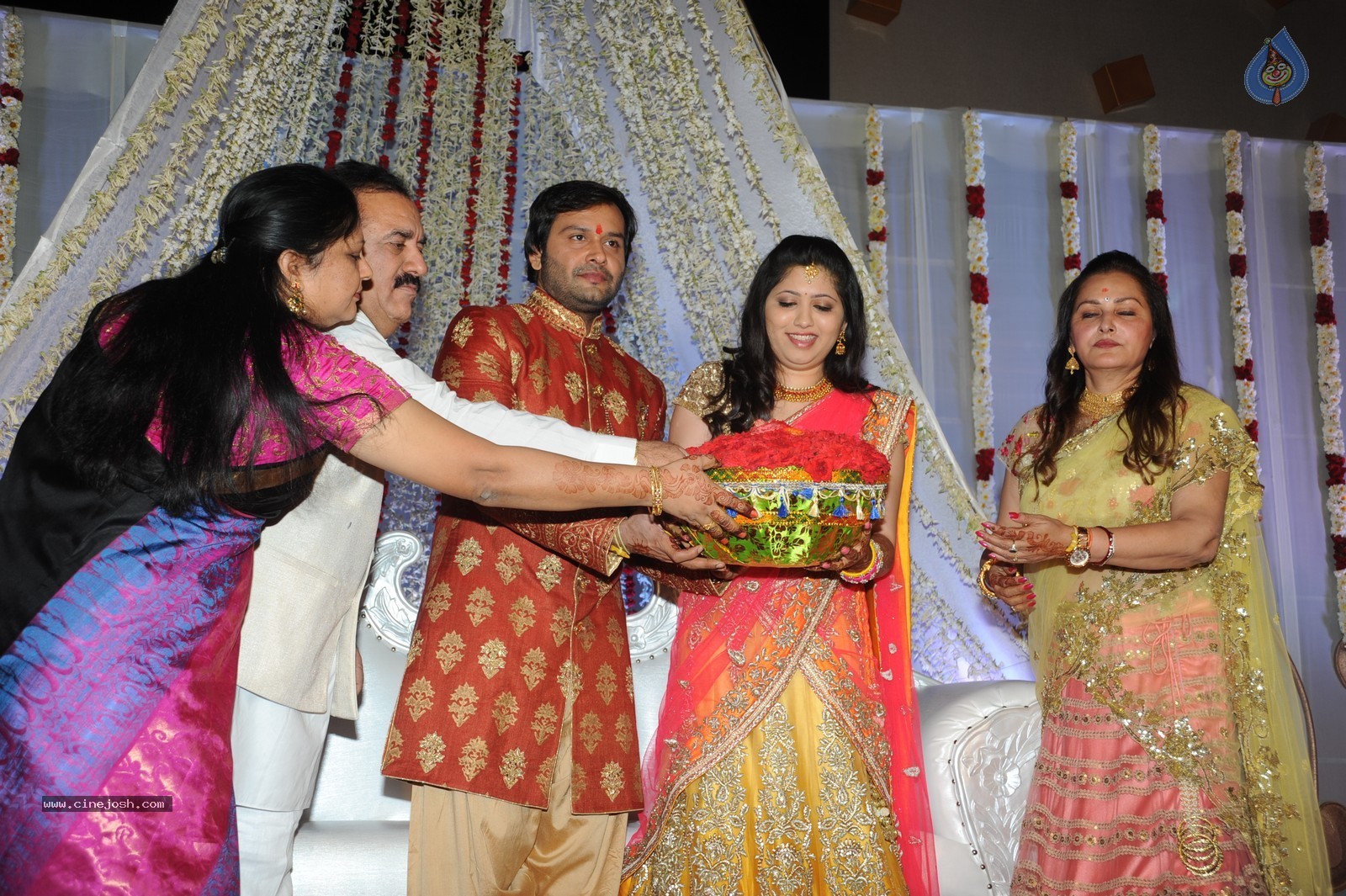 Jayapradha Sister Son Engagement Photos - 90 / 156 photos