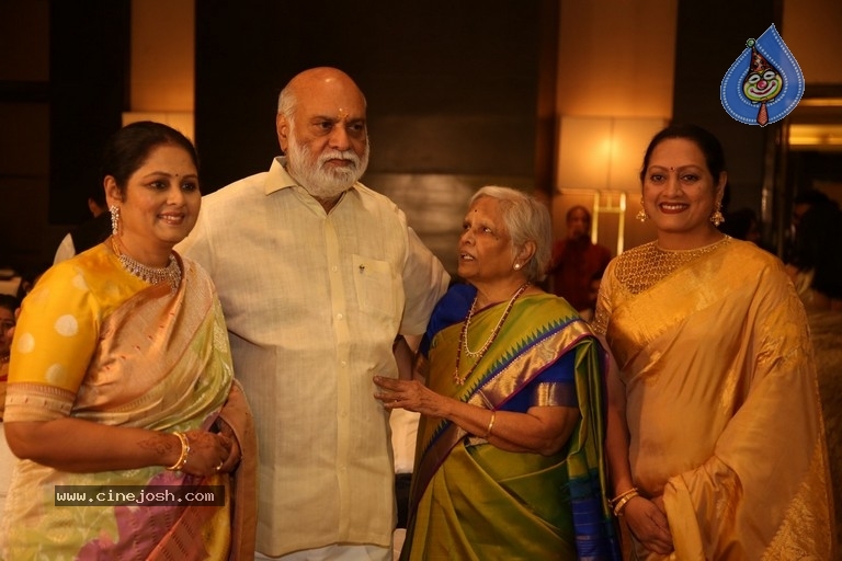 Jayasudha Son Nihar Kapoor Wedding Reception 01 - 16 / 57 photos