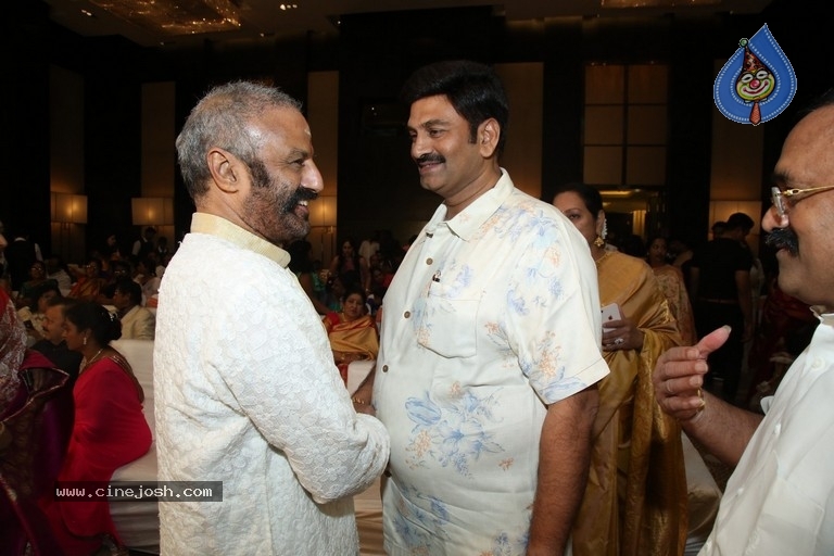 Jayasudha Son Nihar Kapoor Wedding Reception 02 - 13 / 77 photos