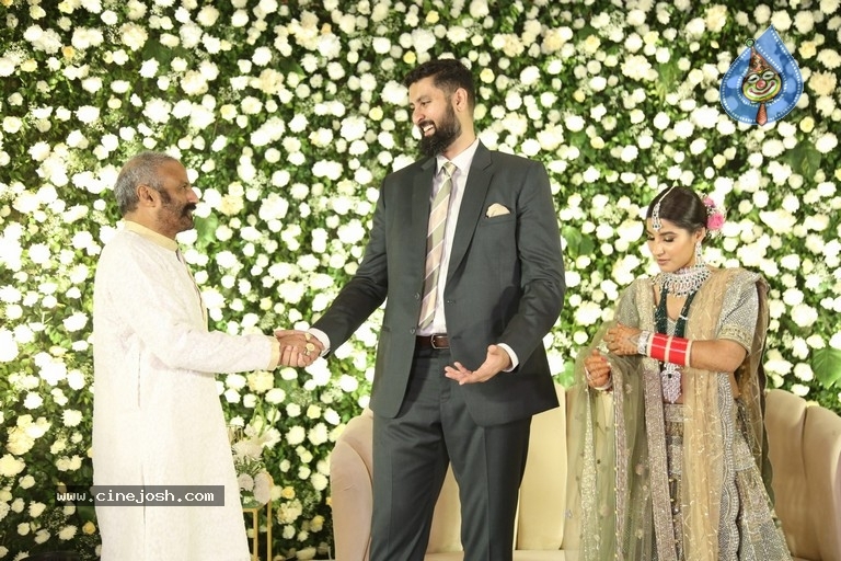 Jayasudha Son Nihar Kapoor Wedding Reception 02 - 18 / 77 photos