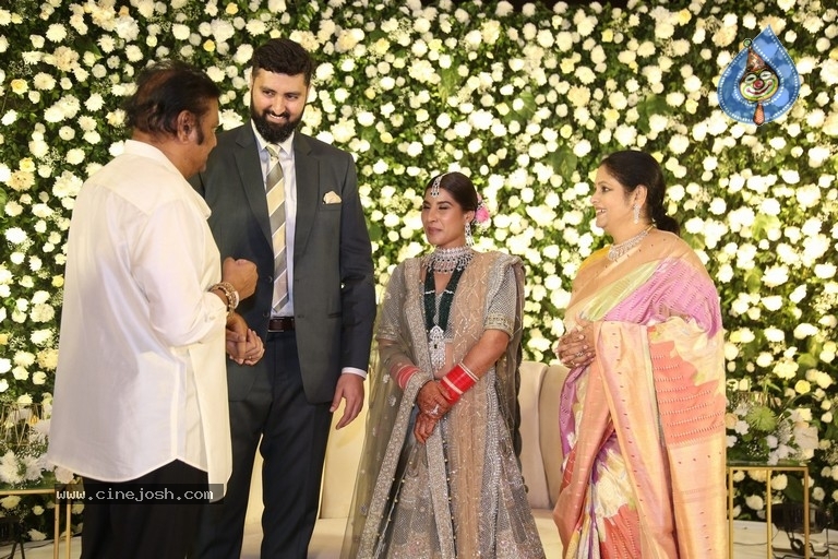 Jayasudha Son Nihar Kapoor Wedding Reception 02 - 19 / 77 photos