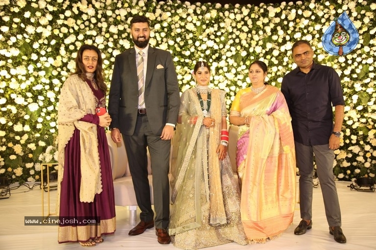 Jayasudha Son Nihar Kapoor Wedding Reception 02 - 45 / 77 photos