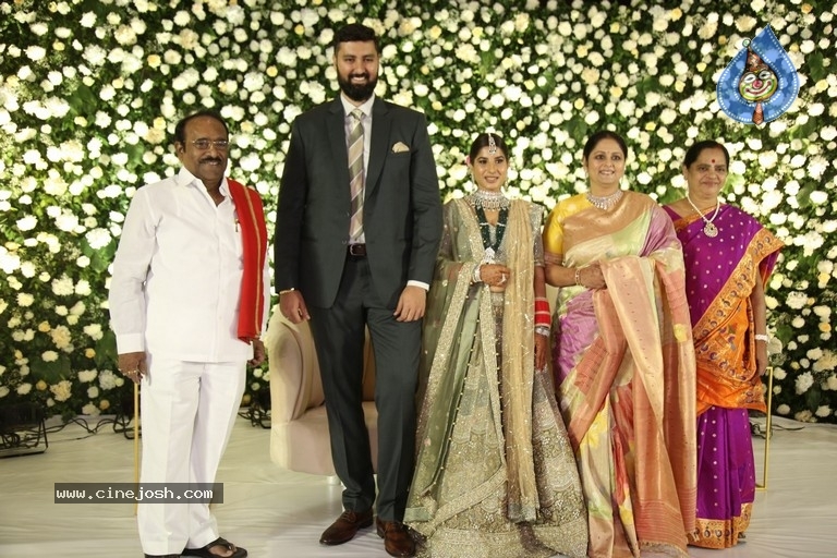 Jayasudha Son Nihar Kapoor Wedding Reception 02 - 54 / 77 photos