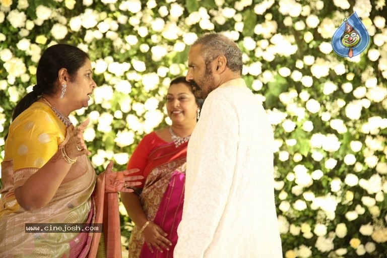 Jayasudha Son Nihar Kapoor Wedding Reception 02 - 69 / 77 photos