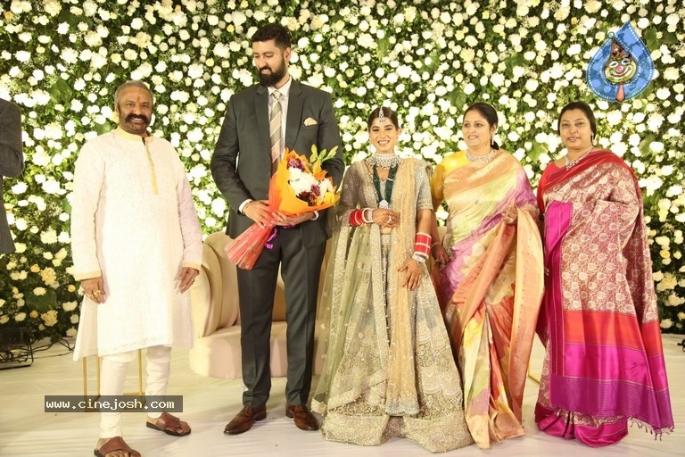 Jayasudha Son Nihar Kapoor Wedding Reception 02 - 76 / 77 photos