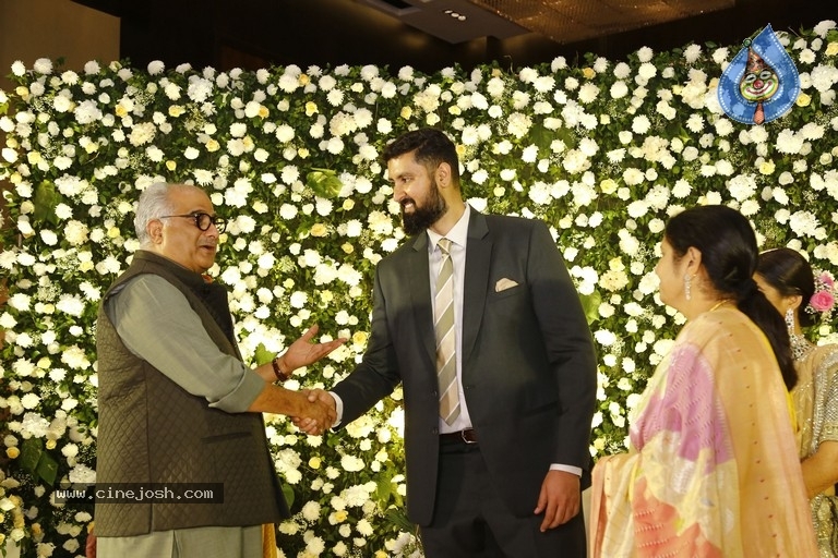 Jayasudha Son Nihar Kapoor Wedding Reception 03 - 65 / 81 photos