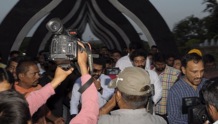 Jr NTR And Kalyan Ram Pays Tribute To NTR At NTR Ghat  - 1 / 17 photos