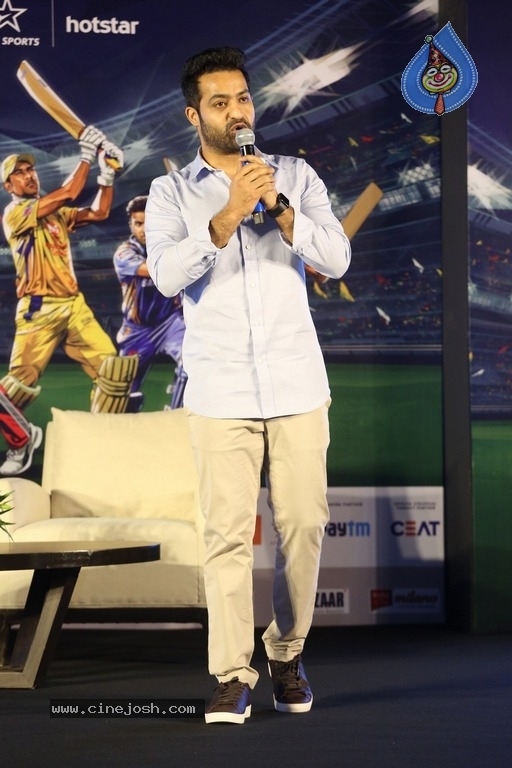 Jr NTR At IPL 2018 Press Conference Photos - 16 / 21 photos