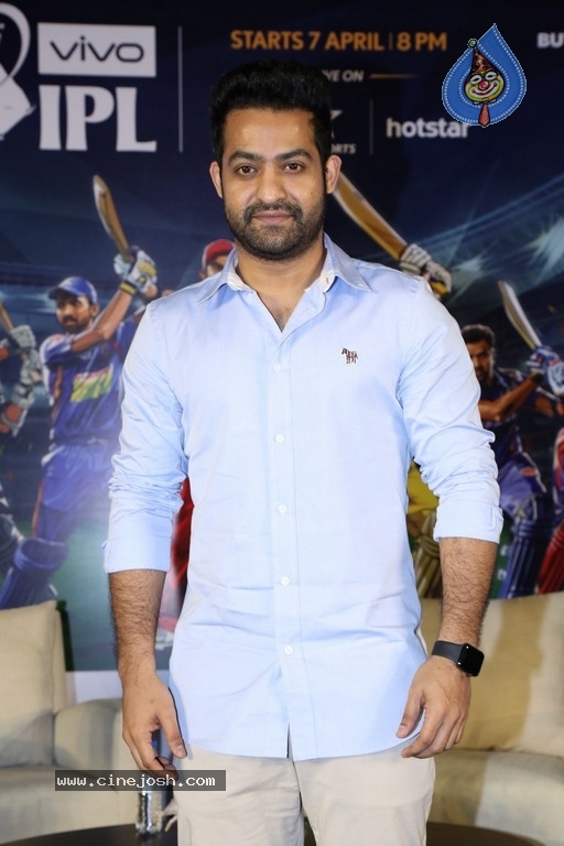 Jr NTR At IPL 2018 Press Conference Photos - 17 / 21 photos