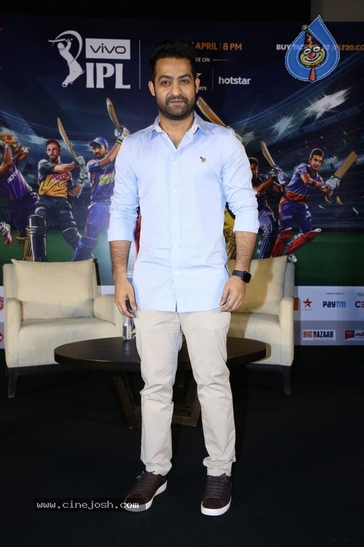 Jr NTR At IPL 2018 Press Conference Photos - 21 / 21 photos