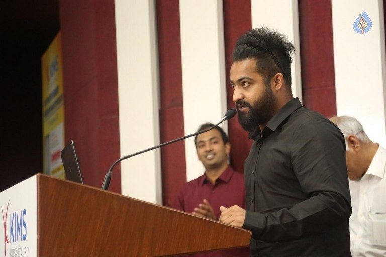 Jr NTR at Kims Acute Stroke Unit Inauguration - 29 / 57 photos