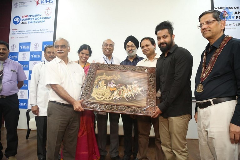 Jr NTR at Kims Acute Stroke Unit Inauguration - 31 / 57 photos