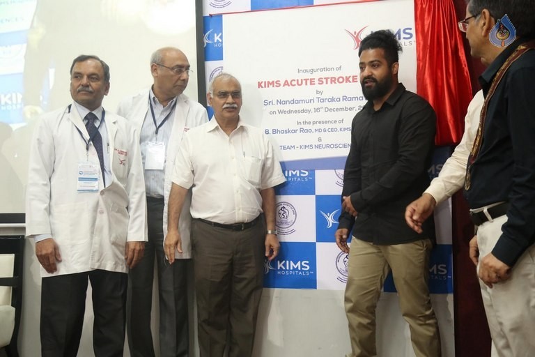 Jr NTR at Kims Acute Stroke Unit Inauguration - 32 / 57 photos
