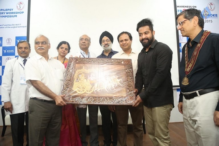 Jr NTR at Kims Acute Stroke Unit Inauguration - 38 / 57 photos