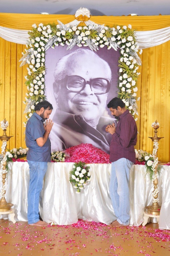 K Balachander 13th Day Ceremony - 3 / 48 photos