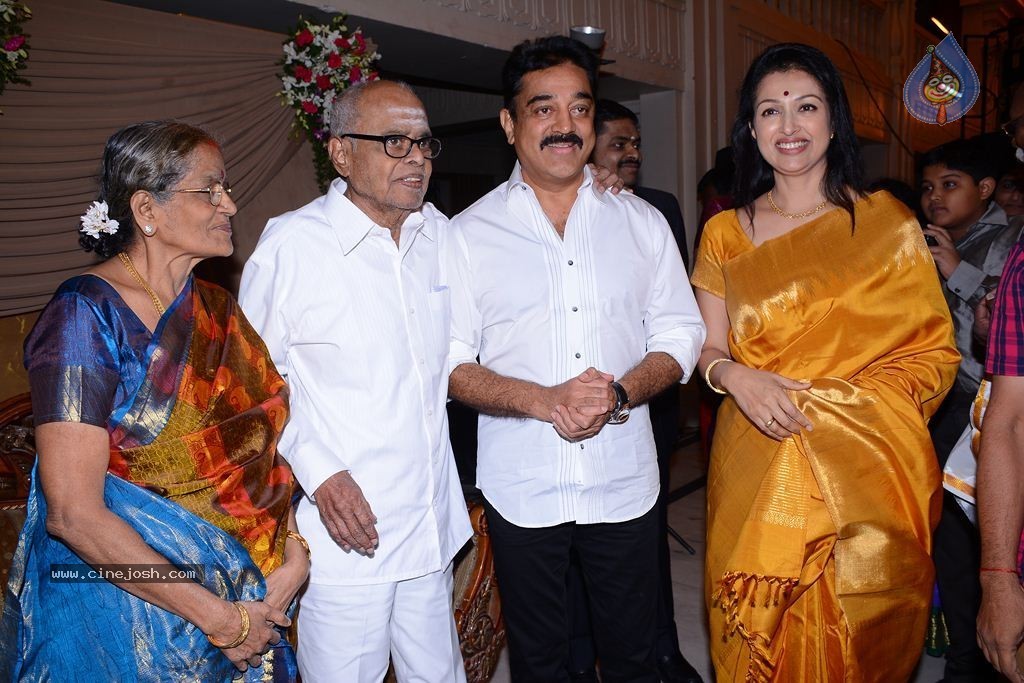 K Balachander Grand Daughter Wedding Reception - 3 / 86 photos