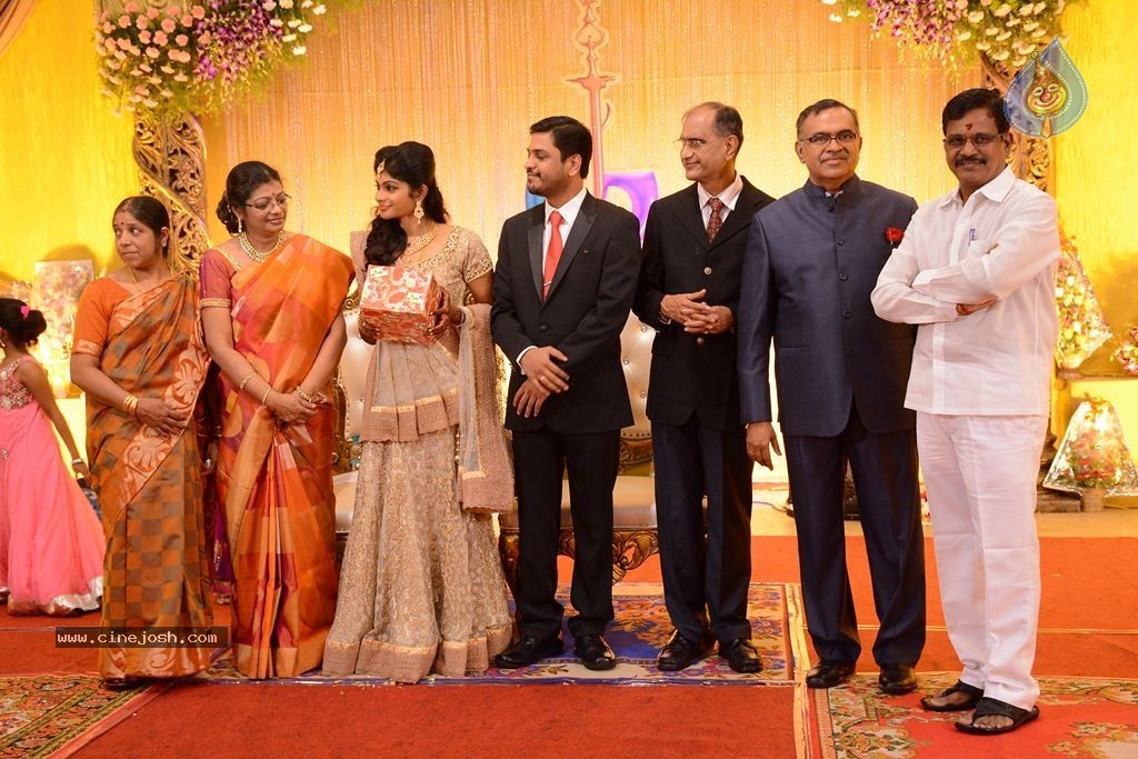 K Balachander Grand Daughter Wedding Reception - 5 / 86 photos