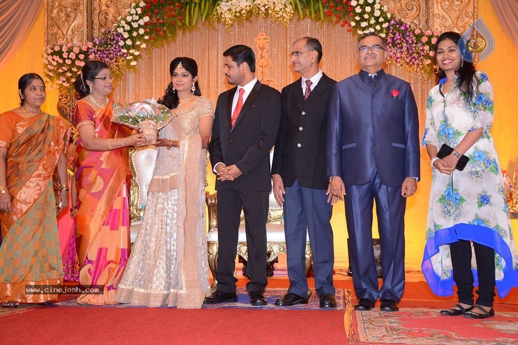 K Balachander Grand Daughter Wedding Reception - 13 / 86 photos