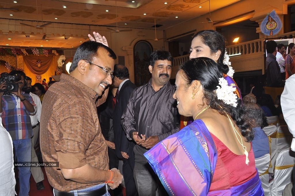 K Balachander Grand Daughter Wedding Reception - 15 / 86 photos