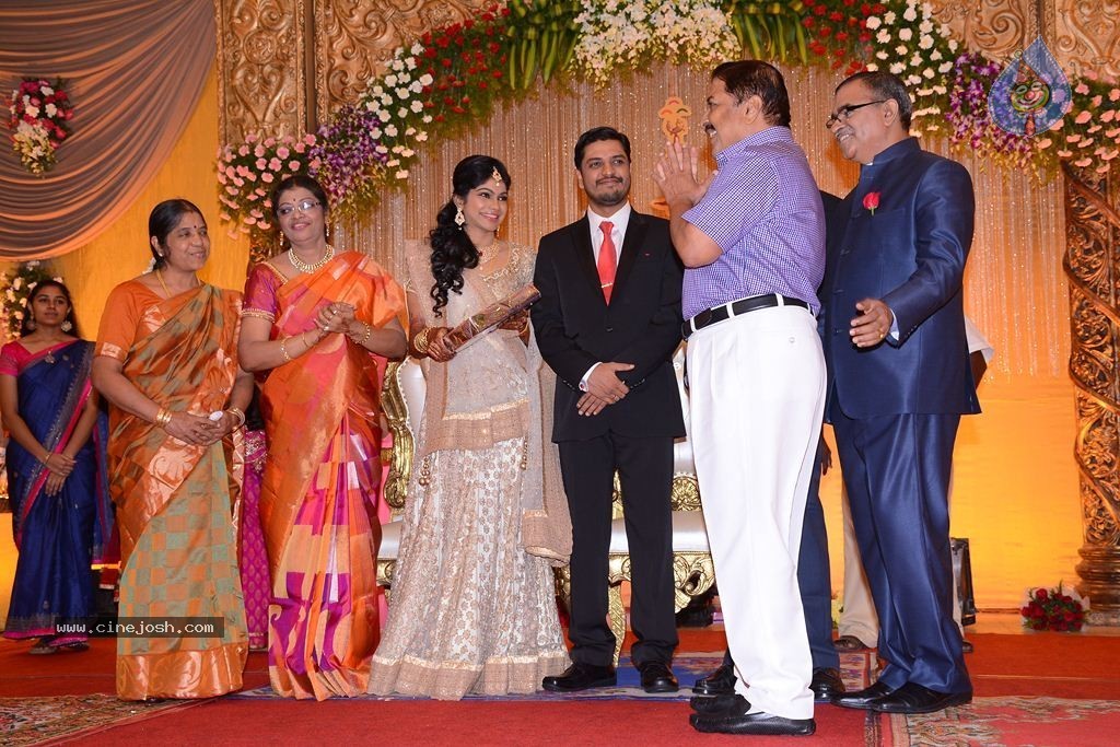 K Balachander Grand Daughter Wedding Reception - 19 / 86 photos