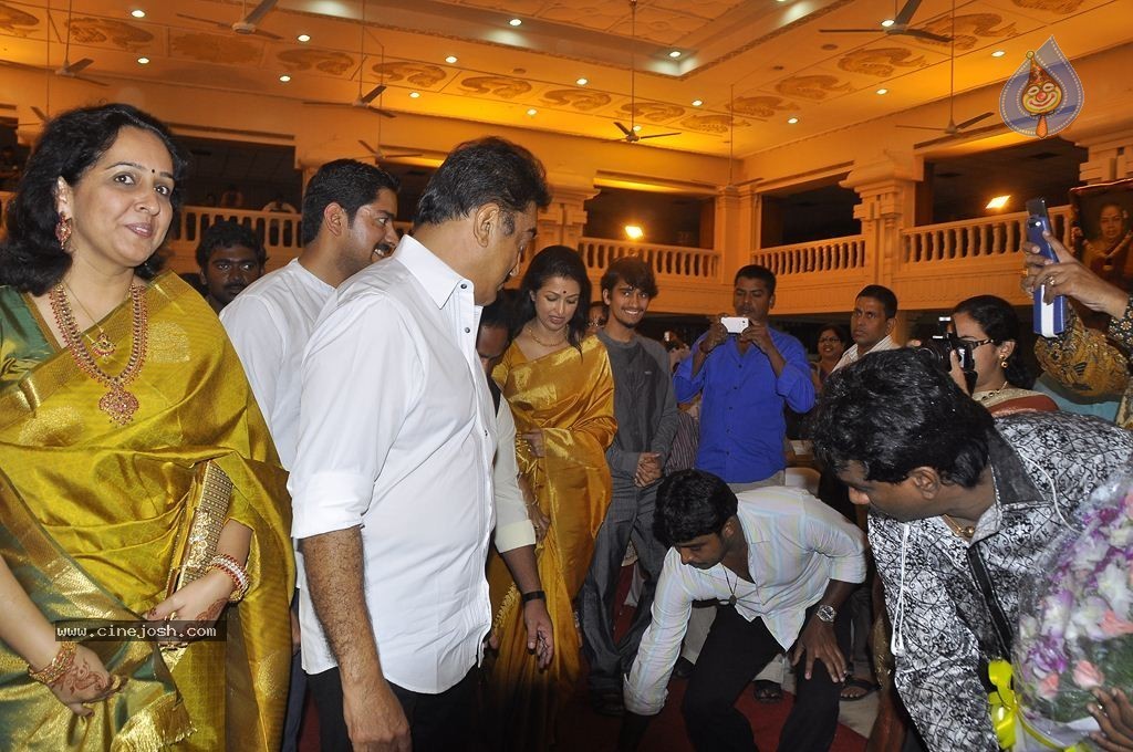 K Balachander Grand Daughter Wedding Reception - 20 / 86 photos