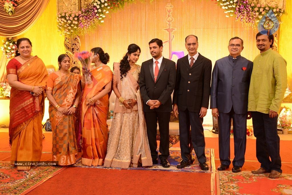 K Balachander Grand Daughter Wedding Reception - 52 / 86 photos