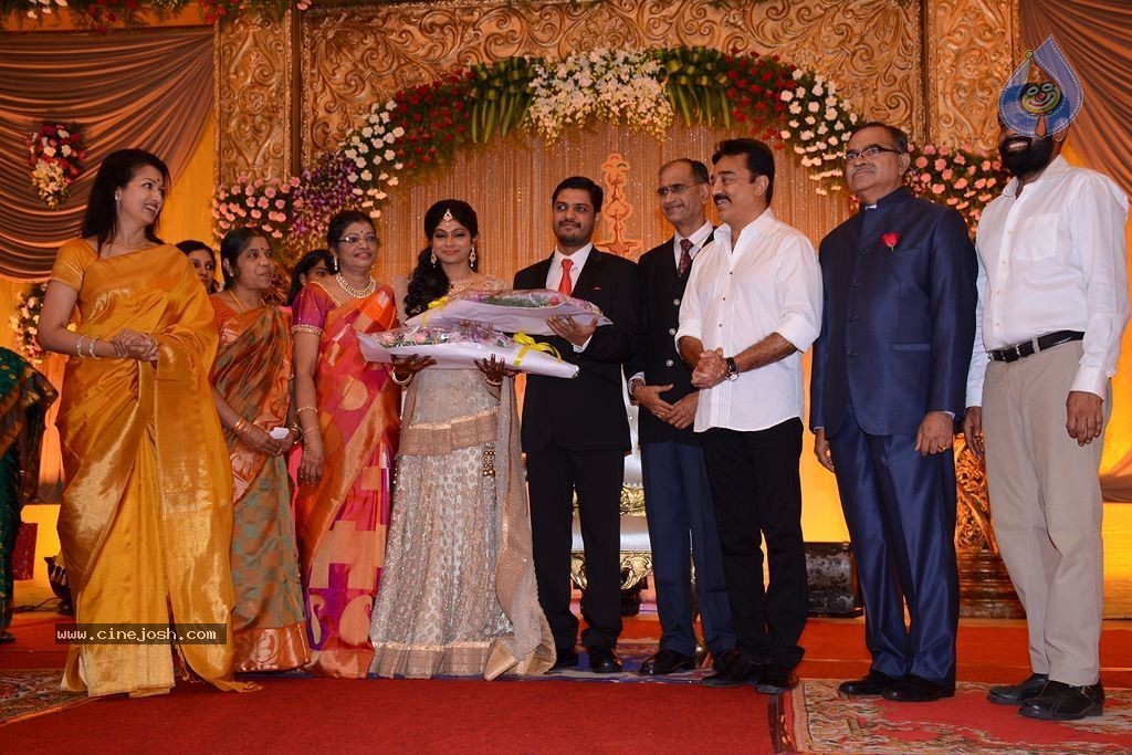 K Balachander Grand Daughter Wedding Reception - 76 / 86 photos